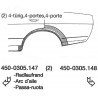 Reparaturblech Radlauf Rechts 4 Türig